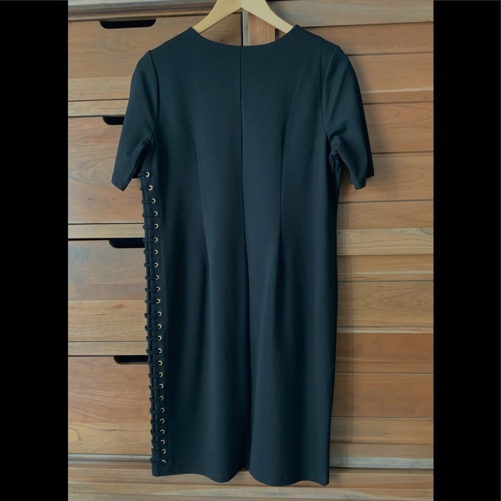 Chico's Size 0.5 Side Grommet Dress Standard Size 6 - Picture 3 of 7